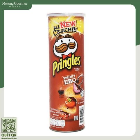 Khoai tây chiên vị BBQ Pringles 107g