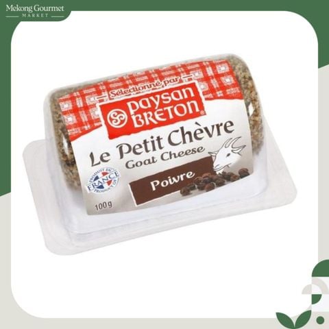 Phô mai dê với tiêu đen Paysan Breton 100g