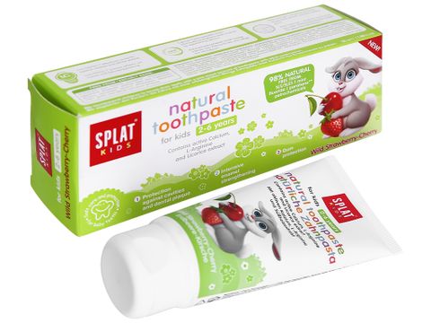 Kem đánh răng tự nhiên SPLAT KID mùi dâu cho bé 2-6 tuổi 50ML