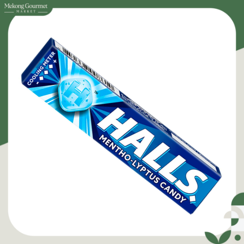 Kẹo ngậm 9 viên - vị bạc hà Halls 27.9g