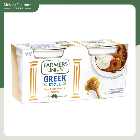 Sữa chua tươi nguyên chất mật ong Farmers Union 140g