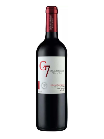 Rượu Vang Đỏ Chile G7 Clasico Cabernet Sauvignon 13% 750ml