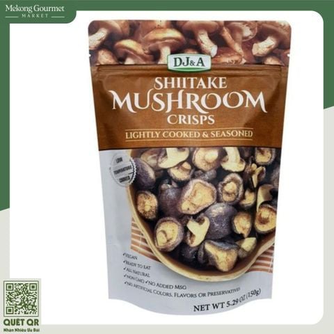 Nấm hương sấy giòn DJ&A 65g