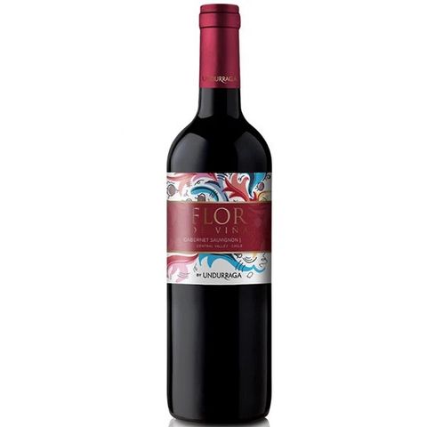 Rượu Vang Đỏ Chile Undurraga Flor De Vina Cabernet Sauvignon 13% 750ml