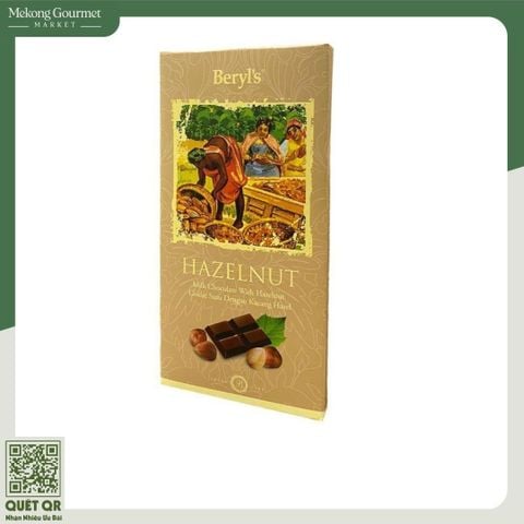 Choco Beryl’s Milk With Hazelnut 85g