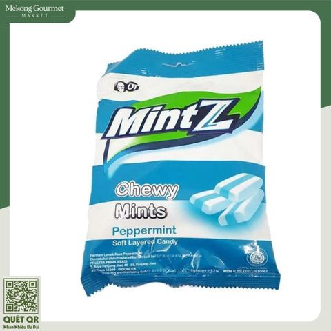 Kẹo Chewy Mints Mintz 115g