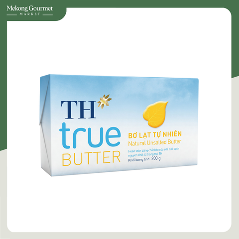 Bơ lạt tự nhiên TH True Butter 200g