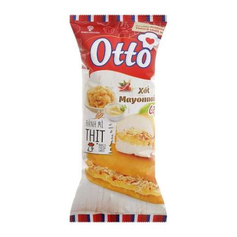Bánh mì thịt xốt mayonnaise cay Otto 50g