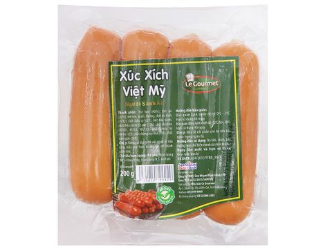 Xúc xích việt mỹ Le Gourmet 200g