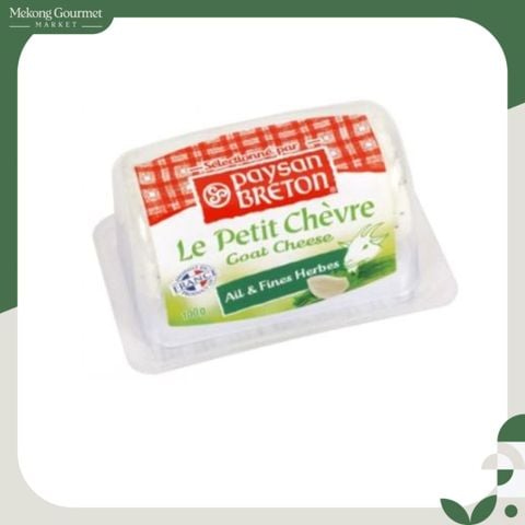 Phô mai dê với tỏi và thảo mộc Paysan Breton 100g
