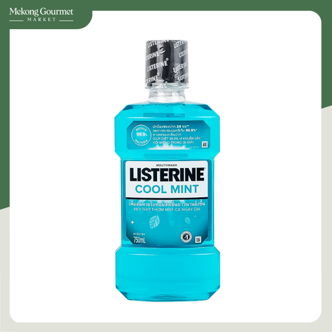 Nước súc miệng Listerine Cool Mint 250ml