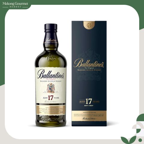 Rượu Whisky Ballantine's 17yo 40% 750ml