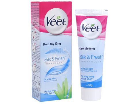 Kem tẩy lông dành cho da nhạy cảm VEET 50G