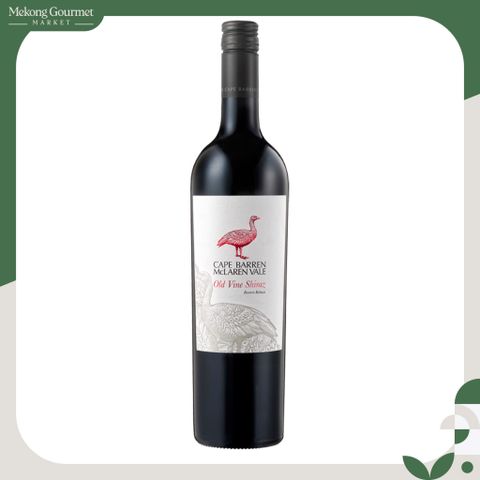 Rượu Vang Đỏ Cape Barren - Old Vine Reserve McLaren Vale 100% Shiraz 750ml 14,5%