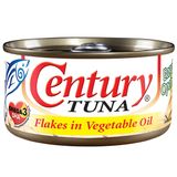 Cá ngừ xắt lát ngâm dầu thực vật Century 170g