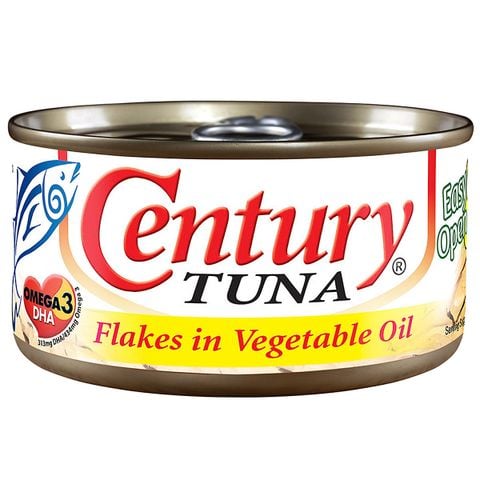 Cá ngừ xắt lát ngâm dầu thực vật Century 170g