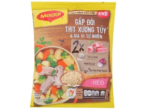 Hạt nêm gấp đôi thịt xương tủy Maggi 175g