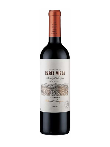 Rượu Vang Đỏ Chile Carta Vieja Gran Reserva Cabernet Sauvignon 14% 750ml
