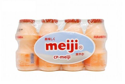 Sữa Chua Uống Hương Cam Meiji Paigen 85ml x 4 Chai
