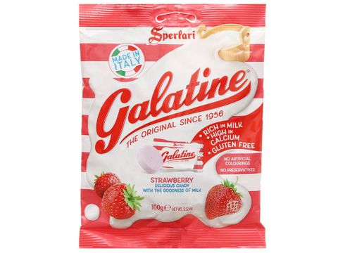 Kẹo Sữa Vị Dâu Galatine 100G