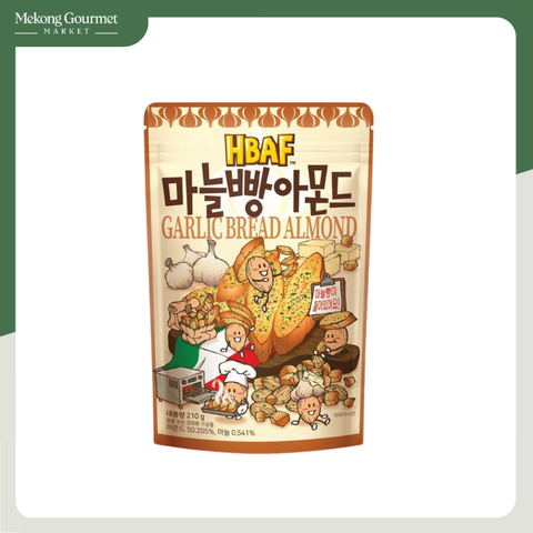 Hạt Hạnh Nhân Và Bánh Mì Bơ Tỏi HBAF 40g