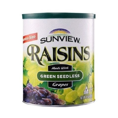 Nho khô lon xanh Sunview 425g