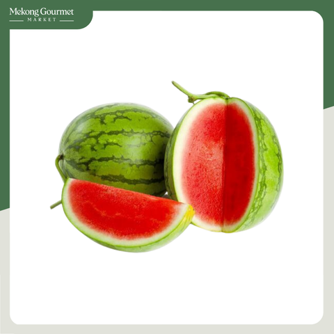 Dưa hấu Mặt Trời Đỏ không hạt 3.5kg/trái