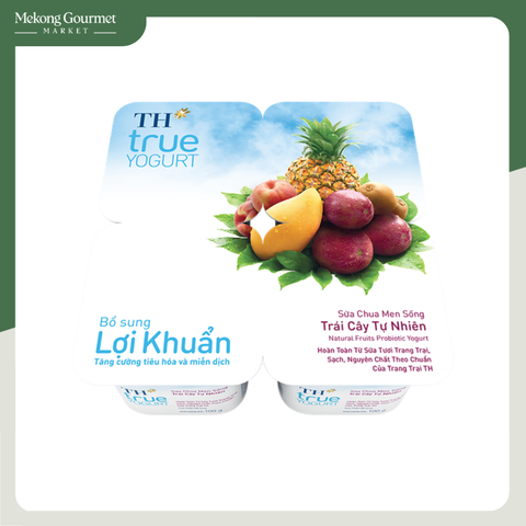 Sữa chua Trái Cây Tự nhiên TH True Yogurt 100g