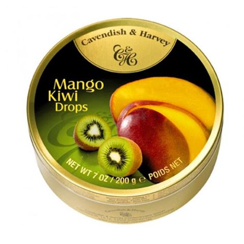 Kẹo trái cây vị kiwi và xoài C&H 200g