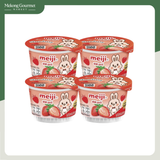 Sữa Chua Với Dâu Tây Hiệu Meiji 90g x 4 Hộp