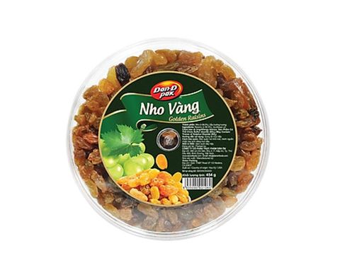 Nho Vàng khô nhập khẩu sấy Chile D Pak 454gr
