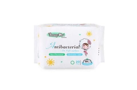 Băng Vệ Sinh Uucare Young Girl Kháng Khuẩn Loại Hàng Ngày 18cm (20M)