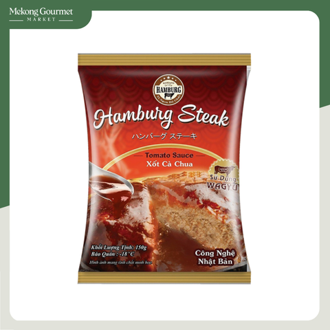 Thịt hambagu bò Wagyu xốt cà chua 150g