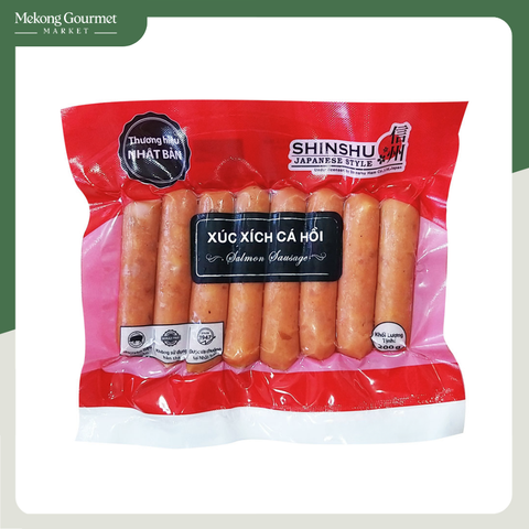 Xúc xích cá hồi Shinshu 200g