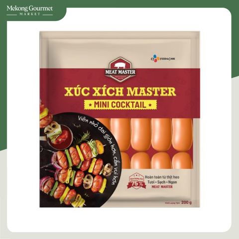Xúc xích Mini Cocktail Meat Master 200g