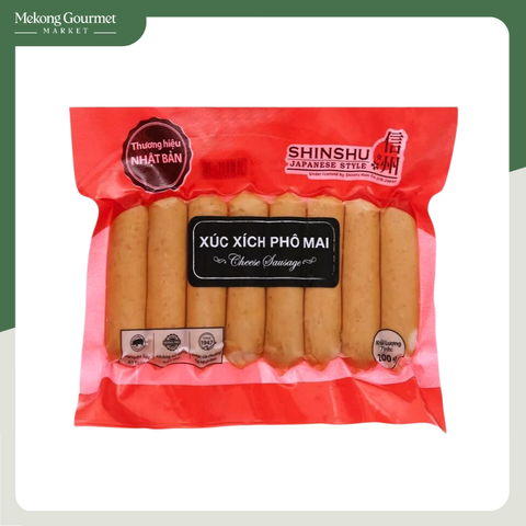 Xúc xích phô mai Nhật Bản Shinshu 200g