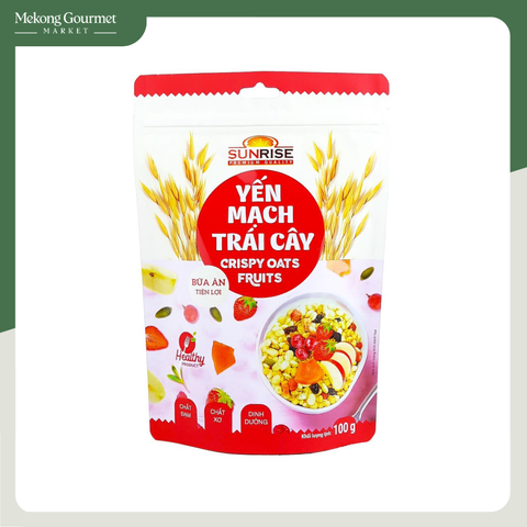 Yến mạch trái cây Sunrise 100g