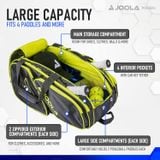  Túi JOOLA Tour Elite Bag - Đen/Vàng 