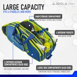  Túi JOOLA Tour Elite Bag - Xanh Navy/Vàng 