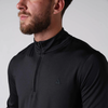  Áo len nam có khóa kéo JOOLA - Men's Quarter Zip Pullover - Black (Đen) 
