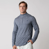 Áo len nam có khóa kéo JOOLA - Men's Quarter Zip Pullover - Navy HEATHER
