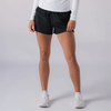 Quần Short nữ JOOLA - Women's Woven Shorts - Black (Đen)