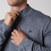  Áo len nam có khóa kéo JOOLA - Men's Quarter Zip Pullover - Navy HEATHER 