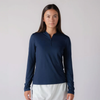 Áo len nữ có khóa kéo JOOLA - Women's Quarter Zip Pullover - Navy