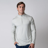 Áo len nam có khóa kéo JOOLA - Men's Quarter Zip Pullover - Gravity Gray HEATHER