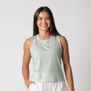 Áo ba lỗ nữ JOOLA - Women's Court Tank - Hushed Mint (Xanh Mint)