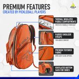  Túi JOOLA Tour Elite Bag - Cam/Xám 