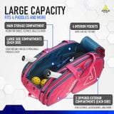  Túi JOOLA Tour Elite Bag - Hồng/Xanh 