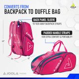  Túi JOOLA Tour Elite Bag - Hồng/Xanh 