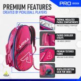  Túi JOOLA Tour Elite Pro Bag - Hồng/Xanh 